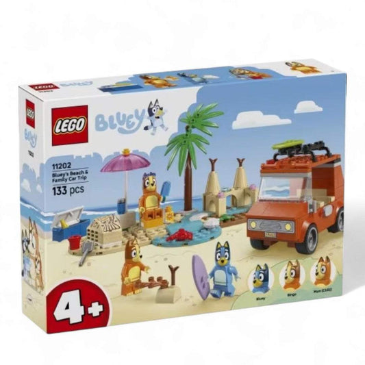 Lego Bluey 11202 Vacanza sulla spiaggia della famiglia di Bluey