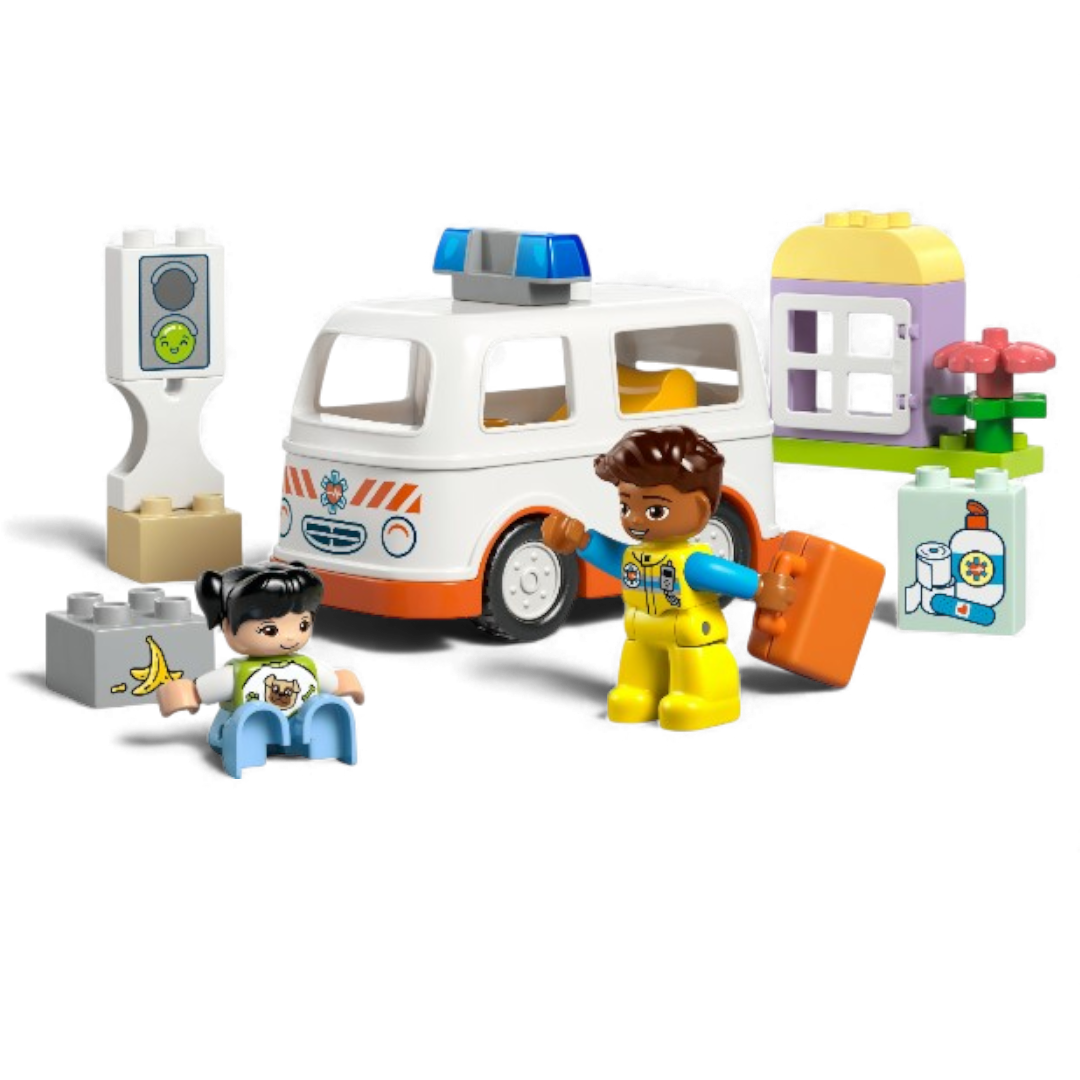 LEGO Duplo 10447 Ambulanza ed Autista