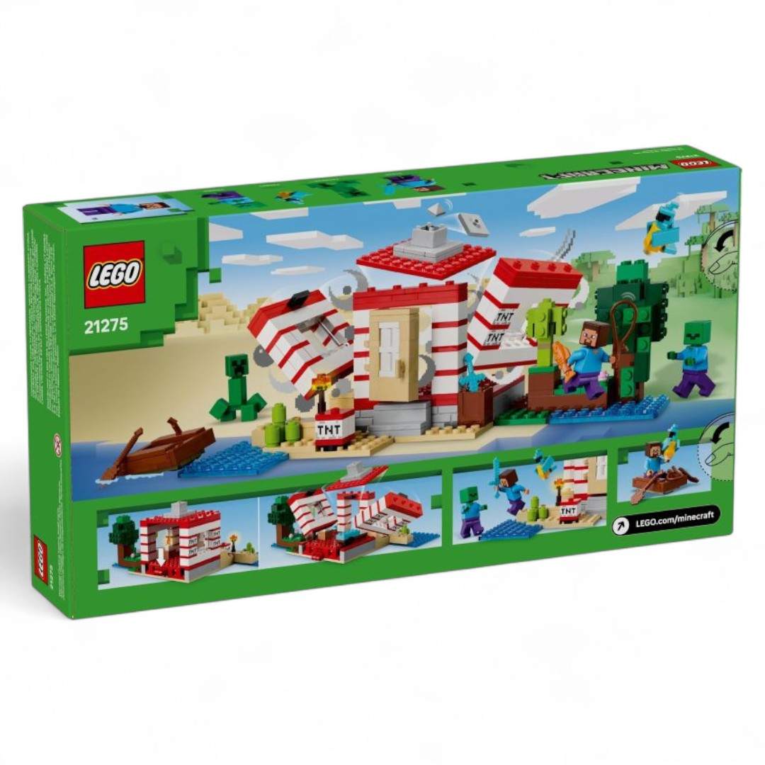 Lego Minecraft 21275 Casa nella Giungla Esplosiva