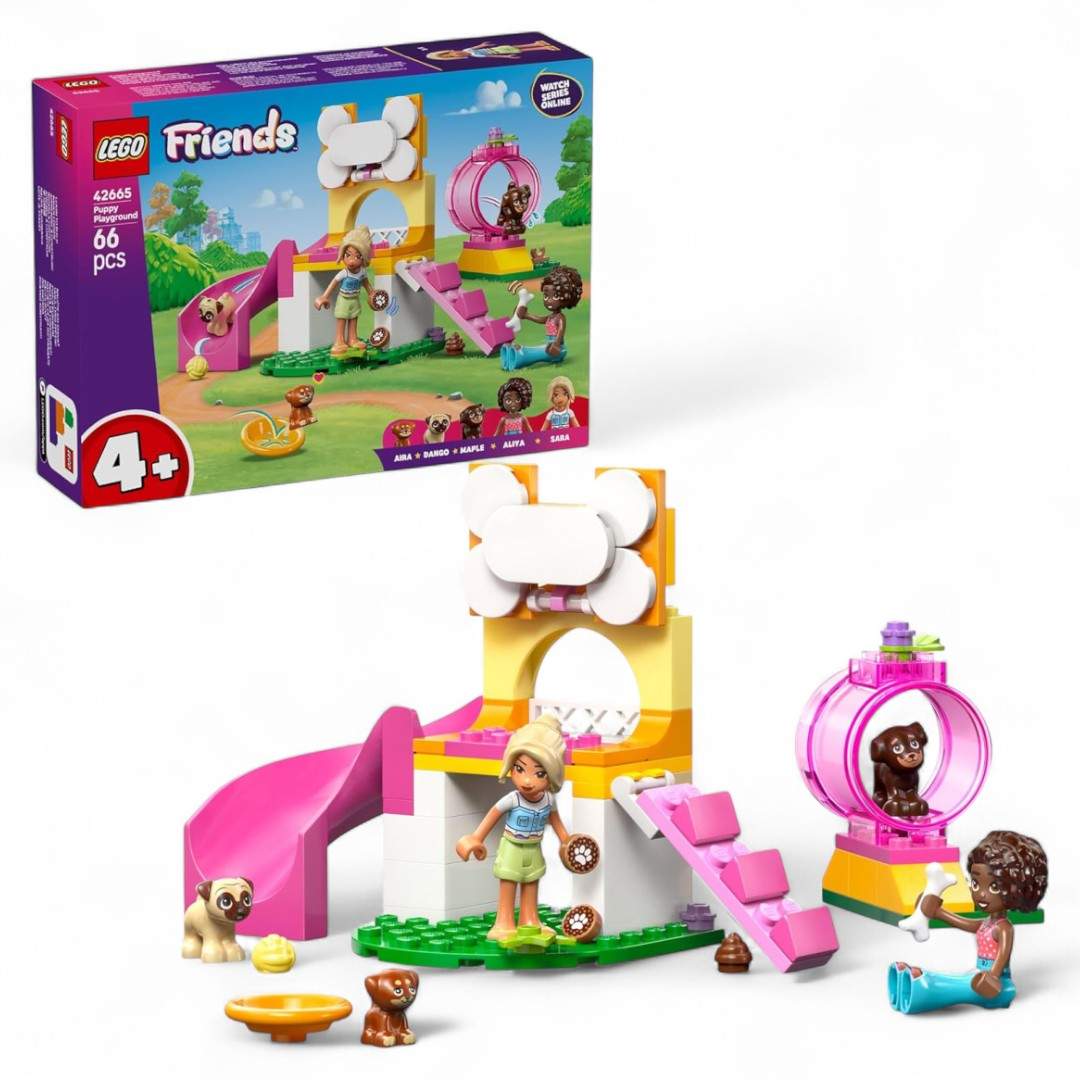 Lego Friends 42665 Il parco giochi dei cuccioli
