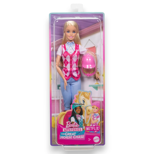 Barbie Mysteries Cavallerizza Malibu HXP06