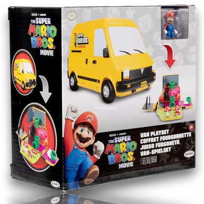 Super Mario Van playset mini