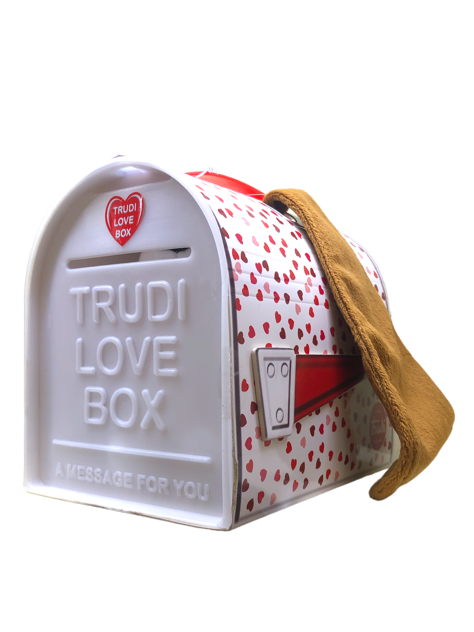 Trudi Love Box Cane Bassotto orecchie lunghe: il regalo San Valentino. –  le3cgiocattoli