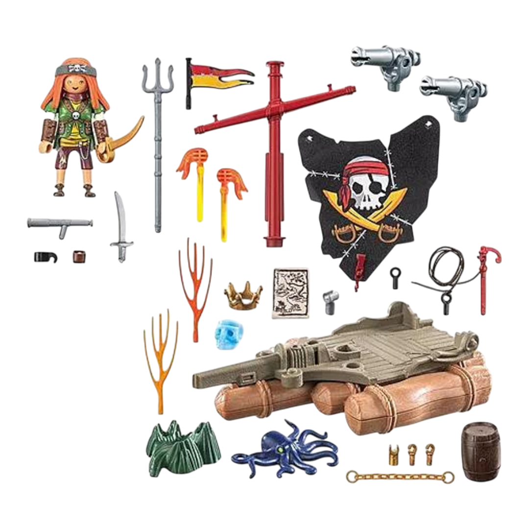 Playmobil 71794 Pirates Zattera d’Assalto