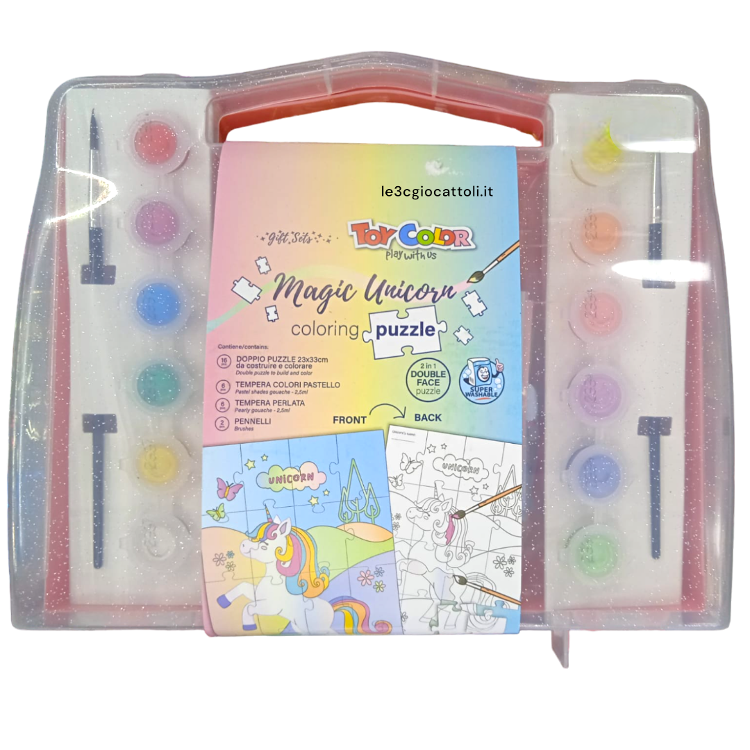 Valigetta Coloring Puzzle Toy Color