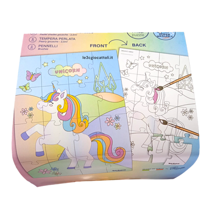 Valigetta Coloring Puzzle Toy Color