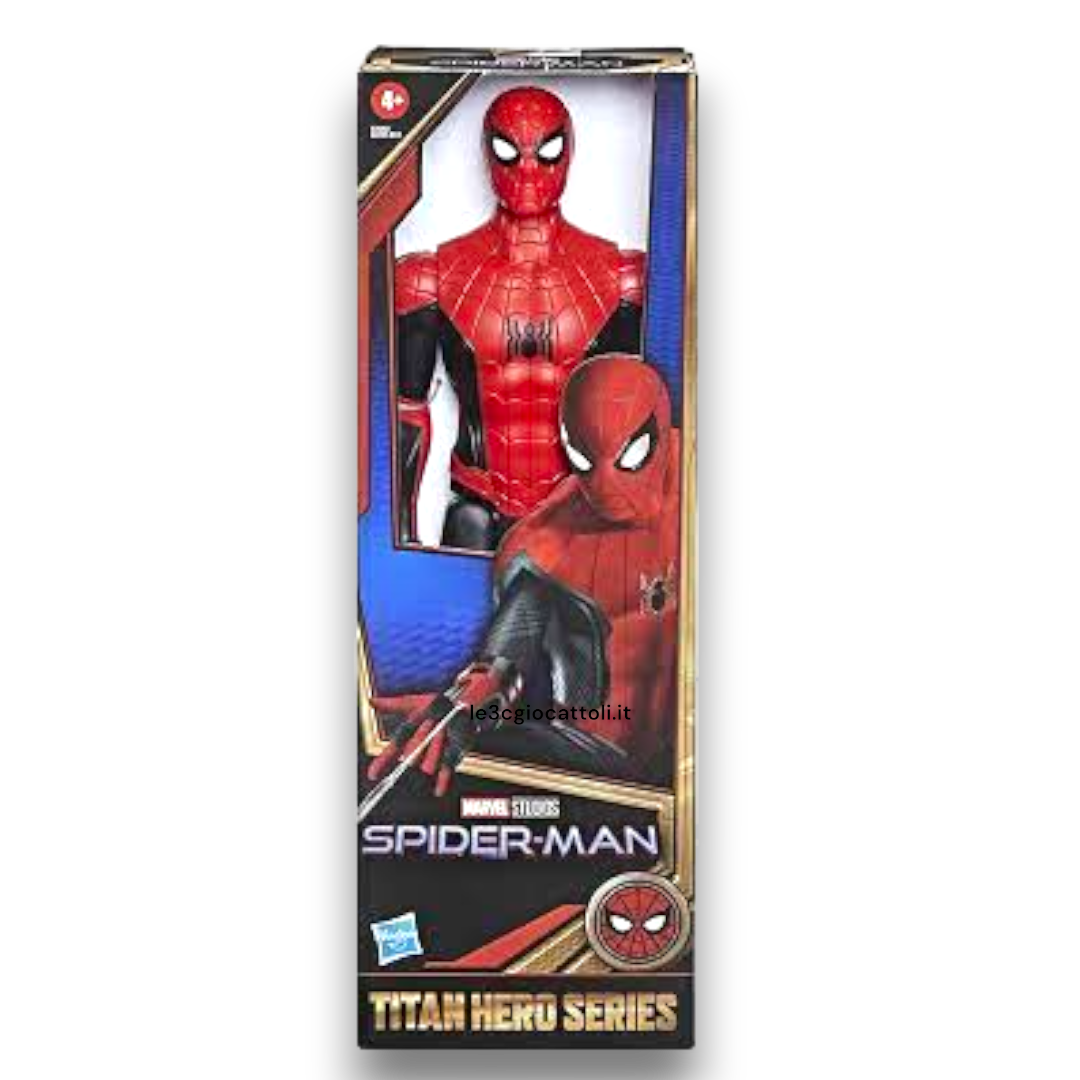 Spiderman Titan Hero 30 cm tuta nero