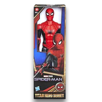 Spiderman Titan Hero 30 cm tuta nero