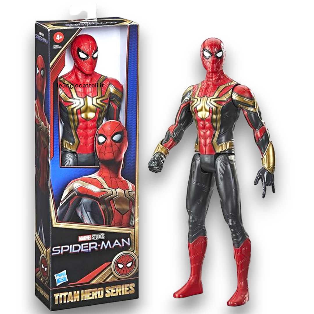 Spider-Man Titan Hero con armatura integrale Iron Spider