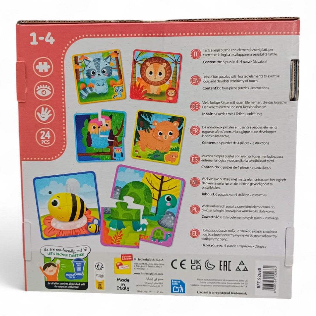 Touch Puzzle Montessori Baby