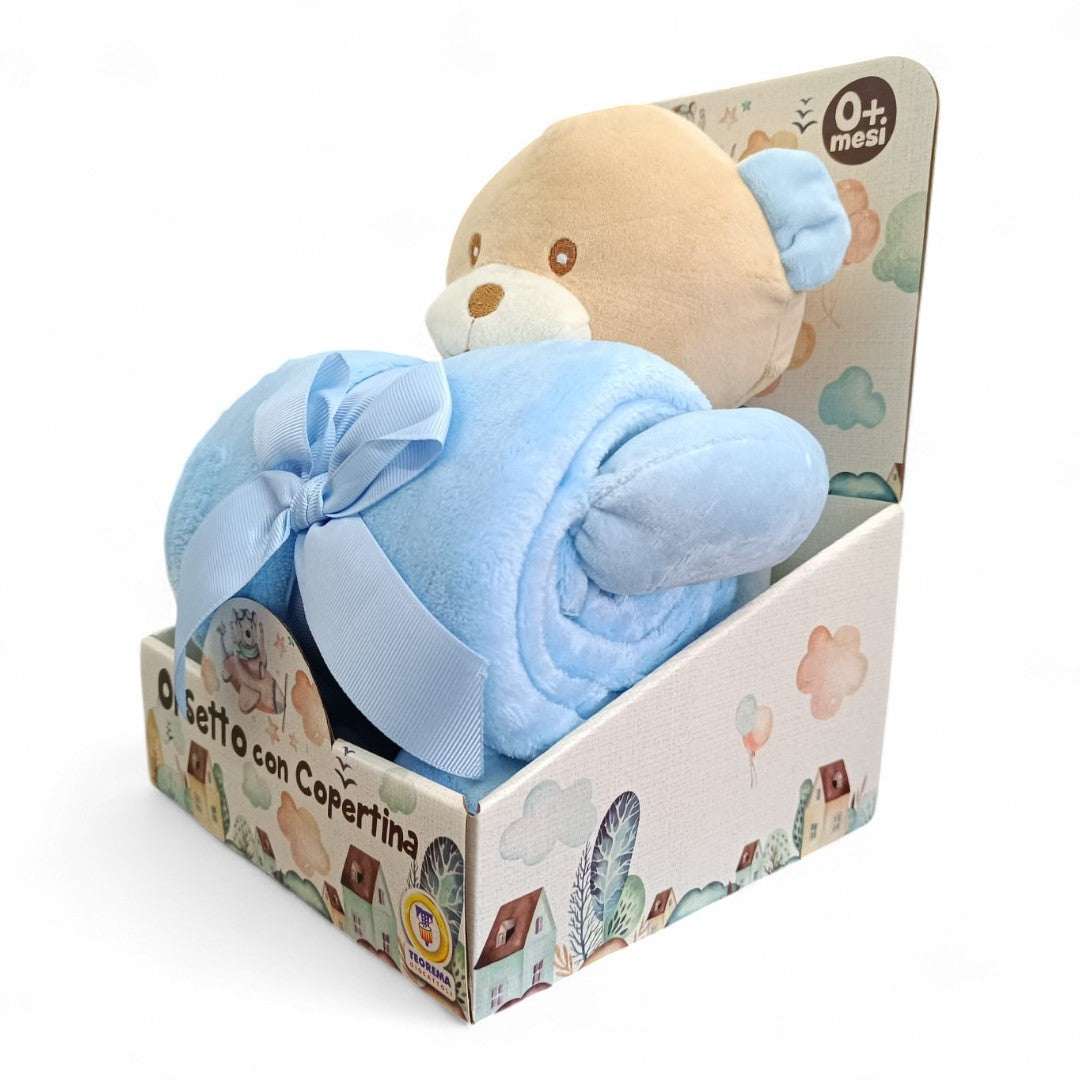 Orsacchiotto con Copertina Peluche