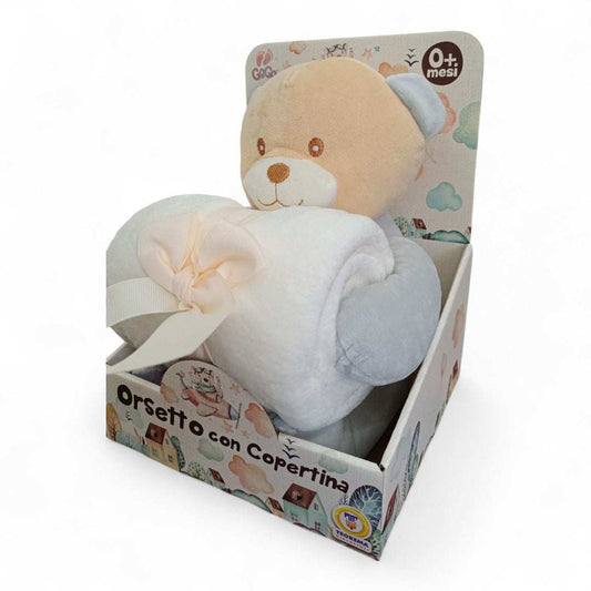 Orsacchiotto con Copertina Peluche
