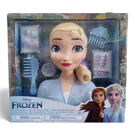 Testa Per Acconciature Di Elsa Frozen