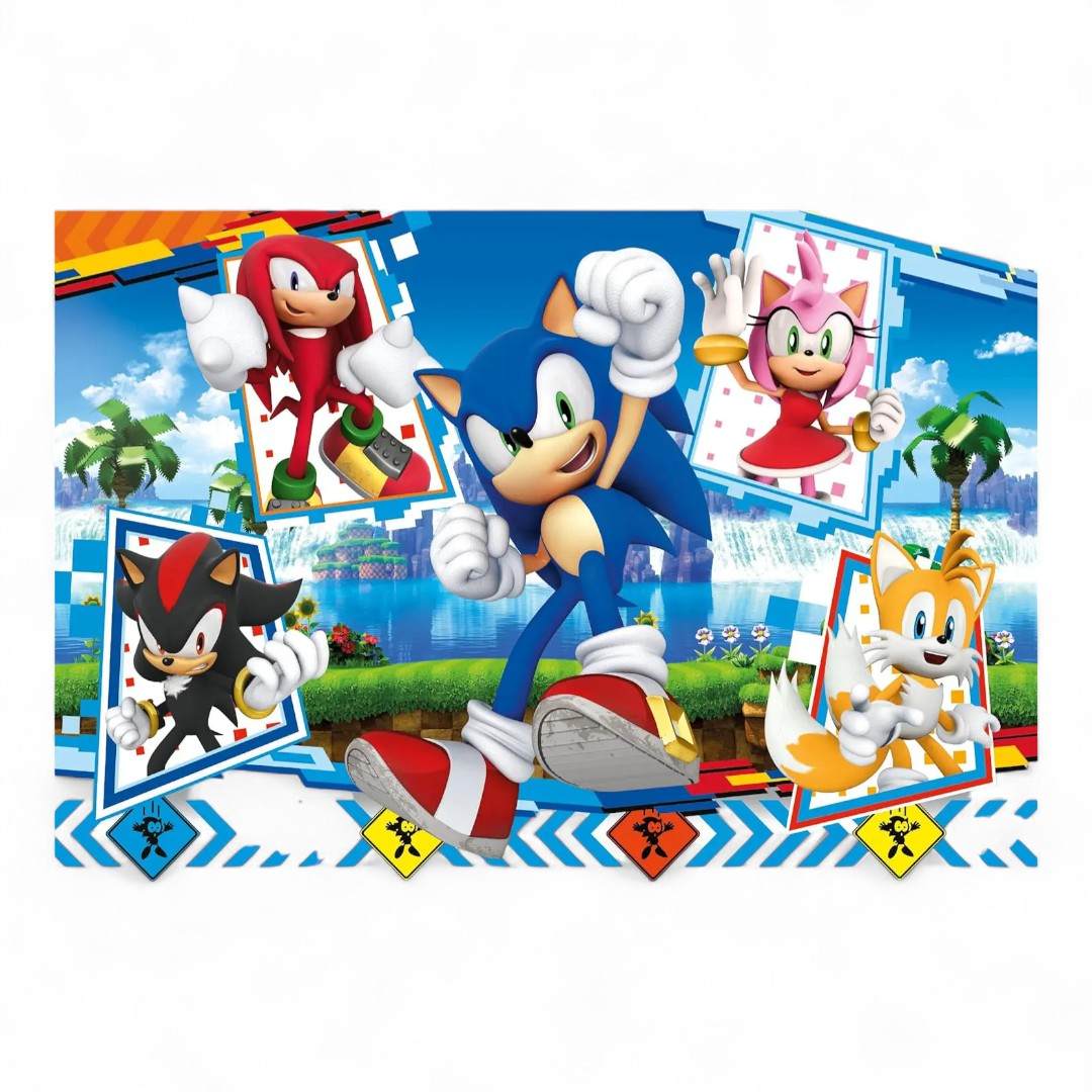 Puzzle 104 pezzi Sonic The Hedhehog