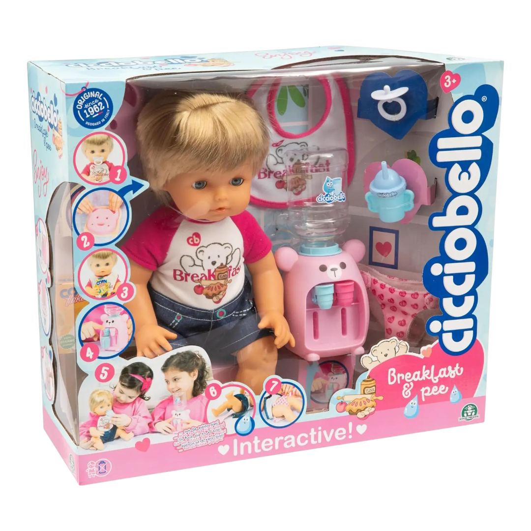 Cicciobello Colazione e Pipi