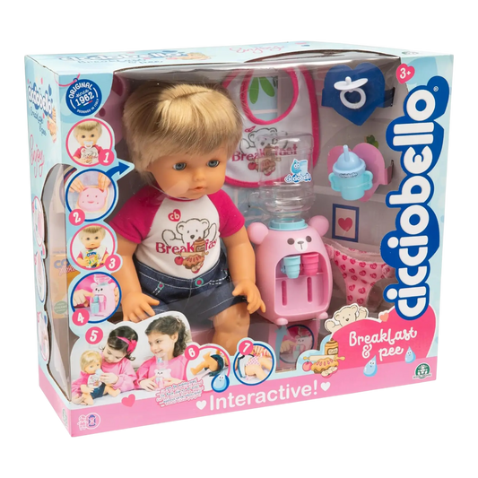 Cicciobello Colazione e Pipi