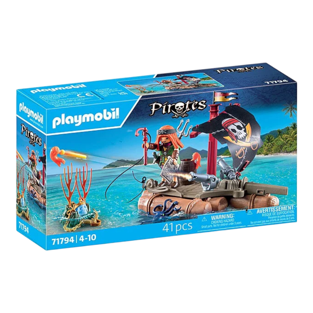 Playmobil 71794 Pirates Zattera d’Assalto