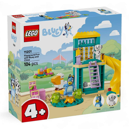 Lego Bluey 11201 Divertimento al parco giochi di Bluey e Chloe
