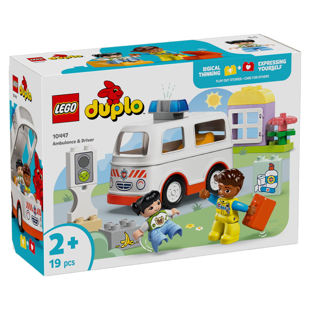 LEGO Duplo 10447 Ambulanza ed Autista