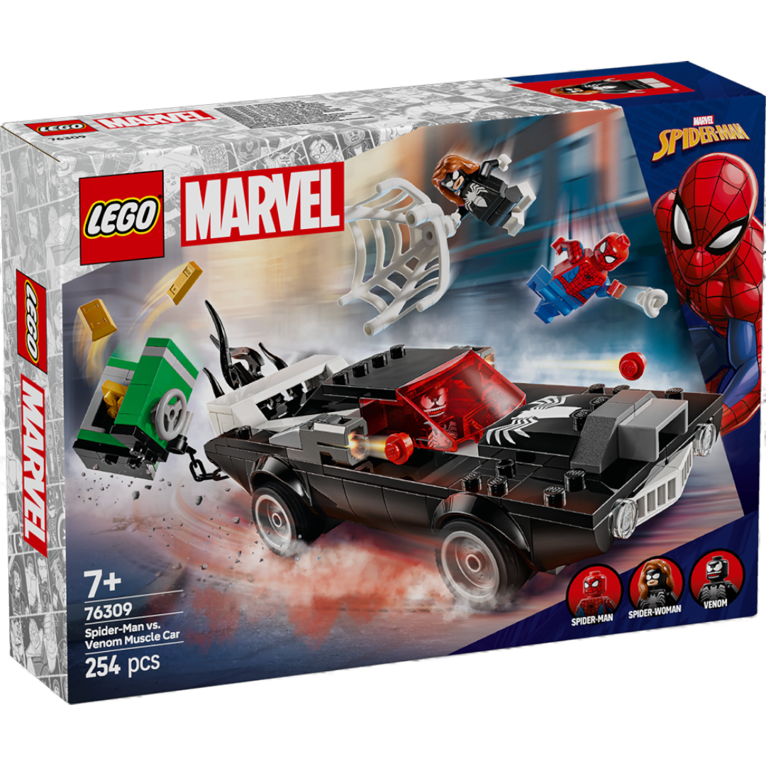 LEGO Marvel 76309 Spiderman contro il bolide di Venom