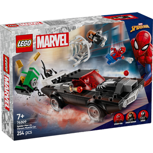 LEGO Marvel 76309 Spiderman contro il bolide di Venom