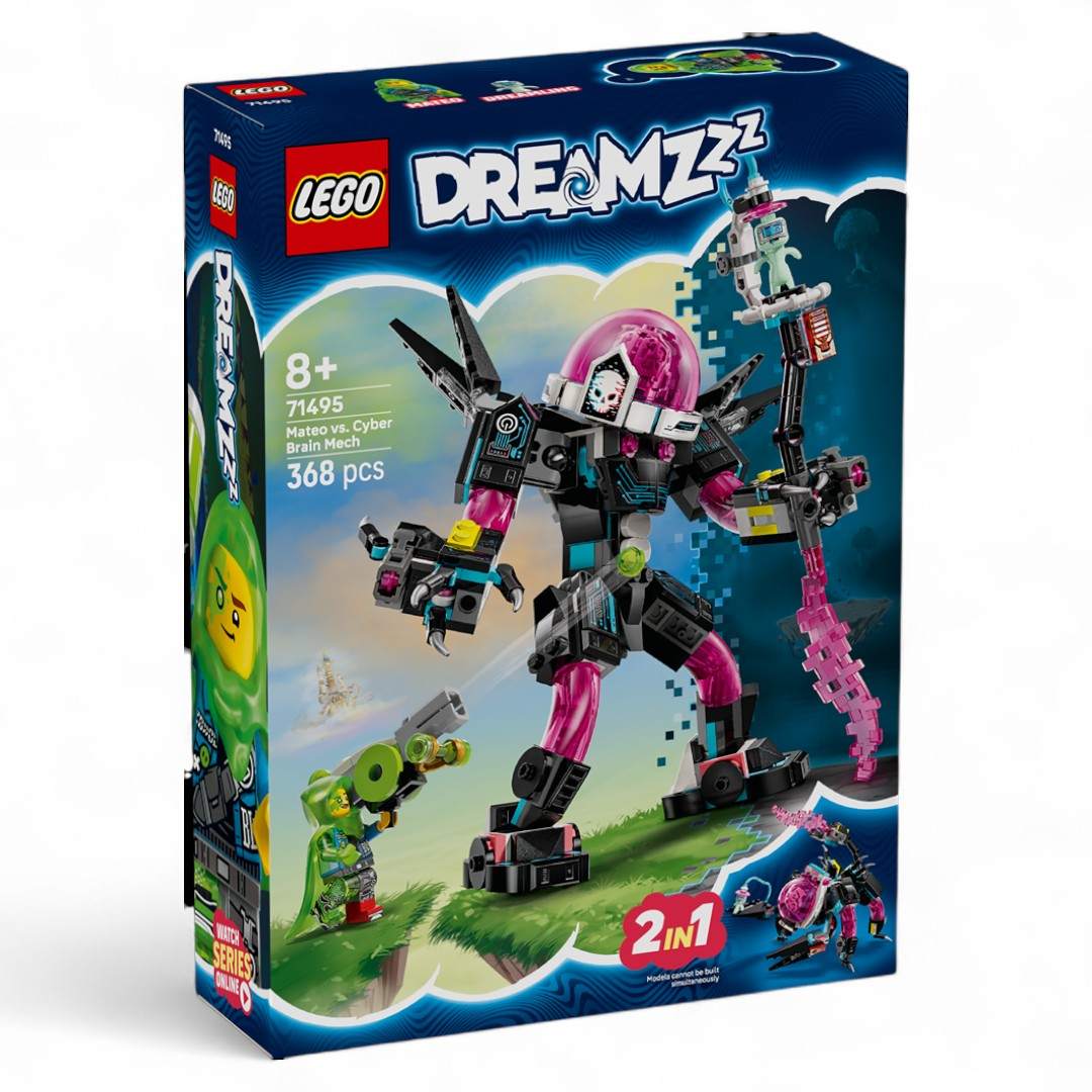 Lego Dreamzzz 71495 Mateo Vs Cyber Brain Mech