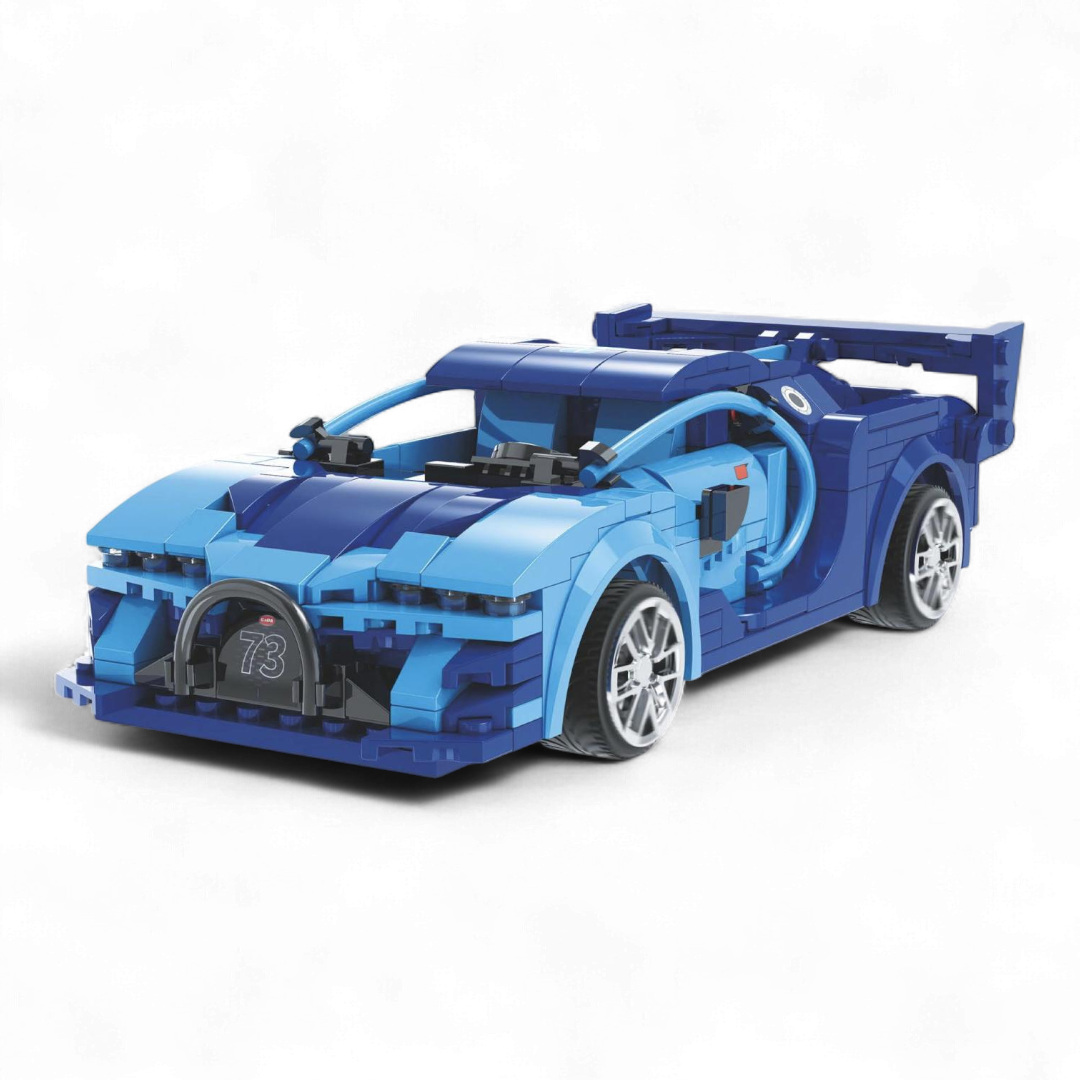 Cadfi Blue Race Car