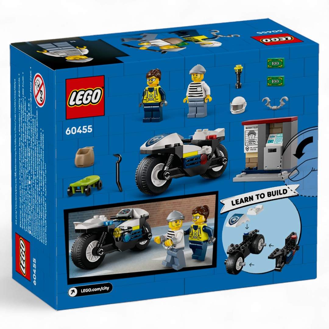 Lego City 60455 Moto della Polizia