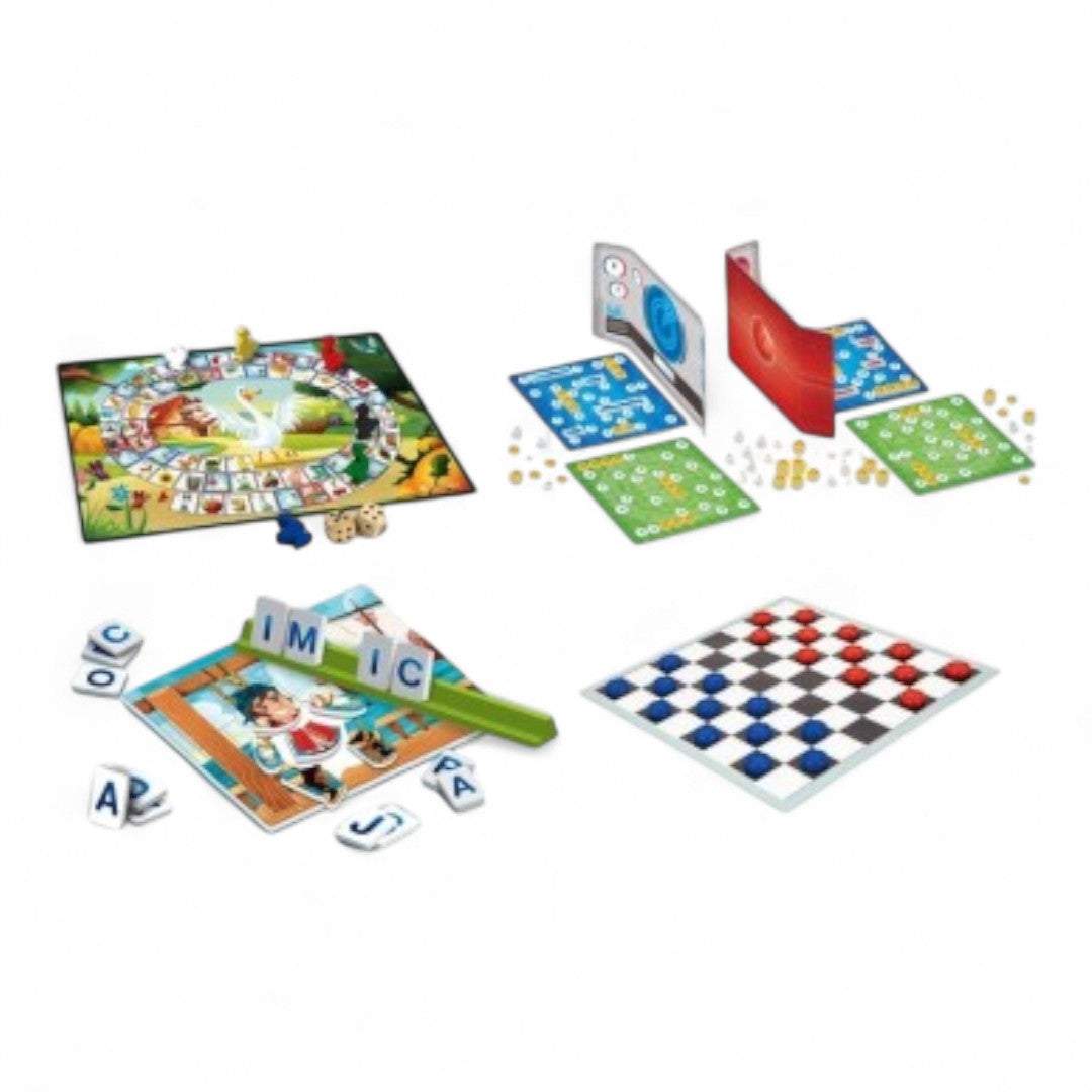 4 in 1 Giochi da Tavolo Clementoni