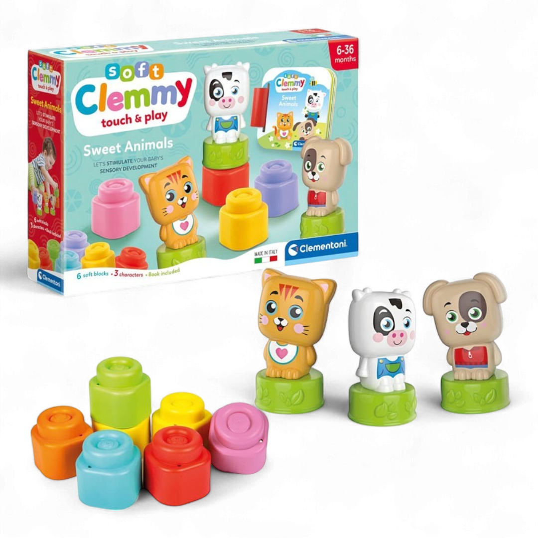 Soft Clemmy Sweet Animals Clementoni