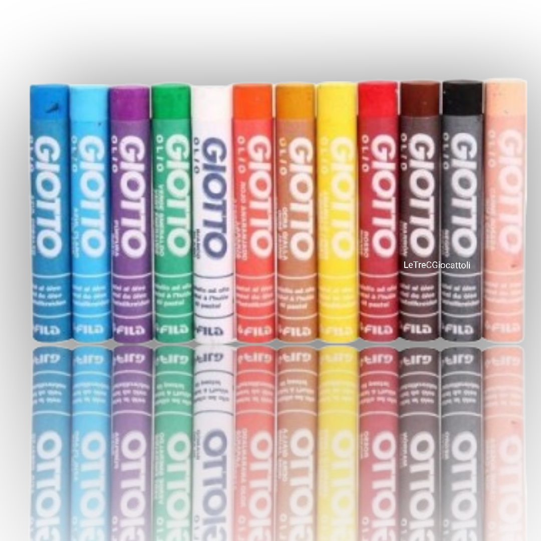 Giotto Olio Maxi 12 Colori