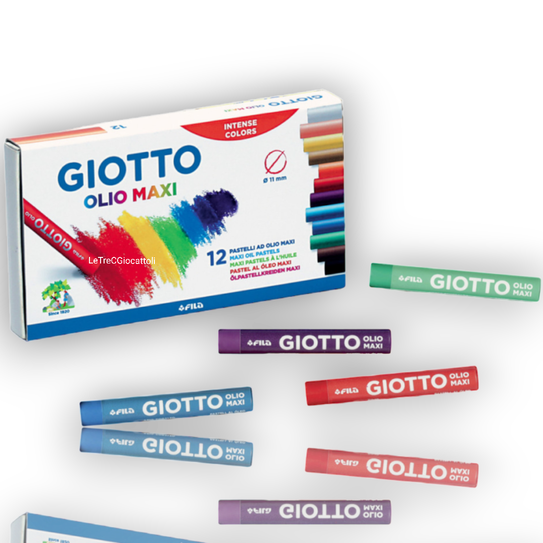 Giotto Olio Maxi 12 colori