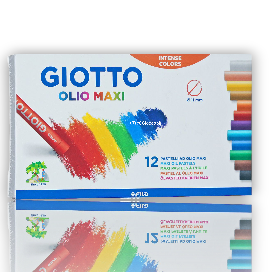 Giotto Olio Maxi 12 colori