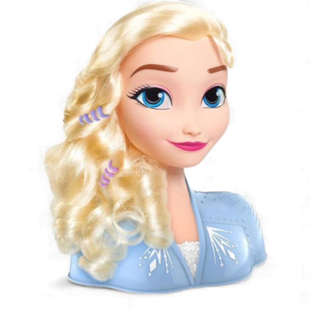 Testa Per Acconciature Di Elsa Frozen