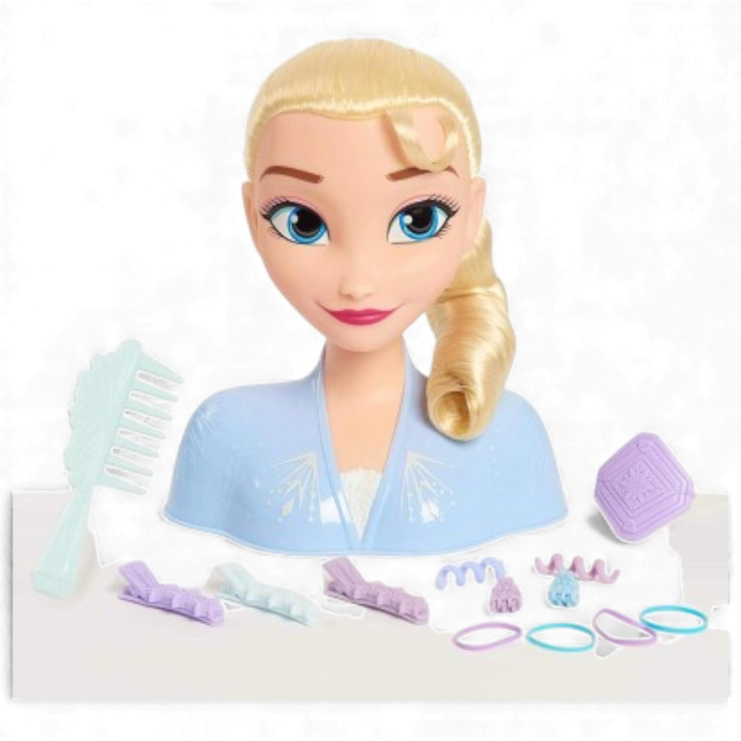 Testa Per Acconciature Di Elsa Frozen