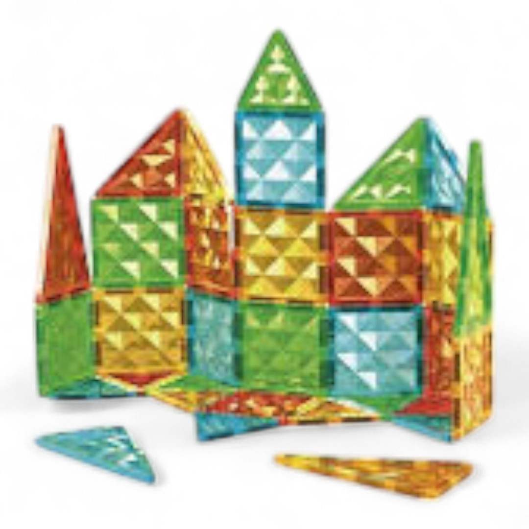 Geomag Magnetic Tiles 60 Gems