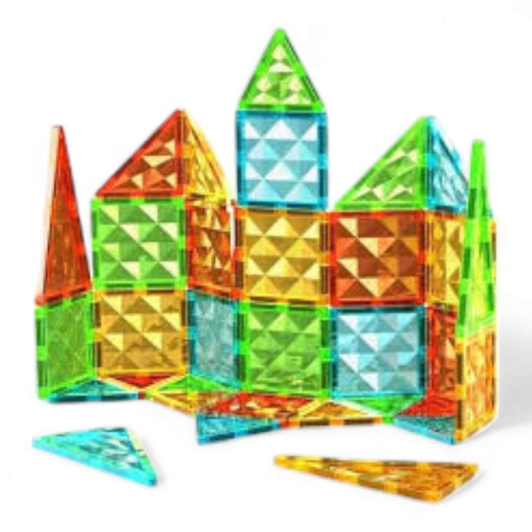 Geomag Magnetic Tiles 60 Gems