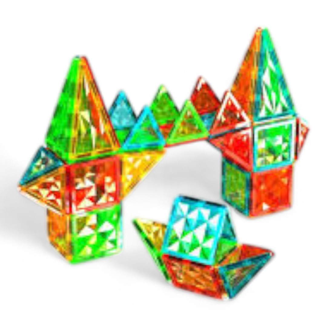 Geomag Magnetic Tiles 60 Gems