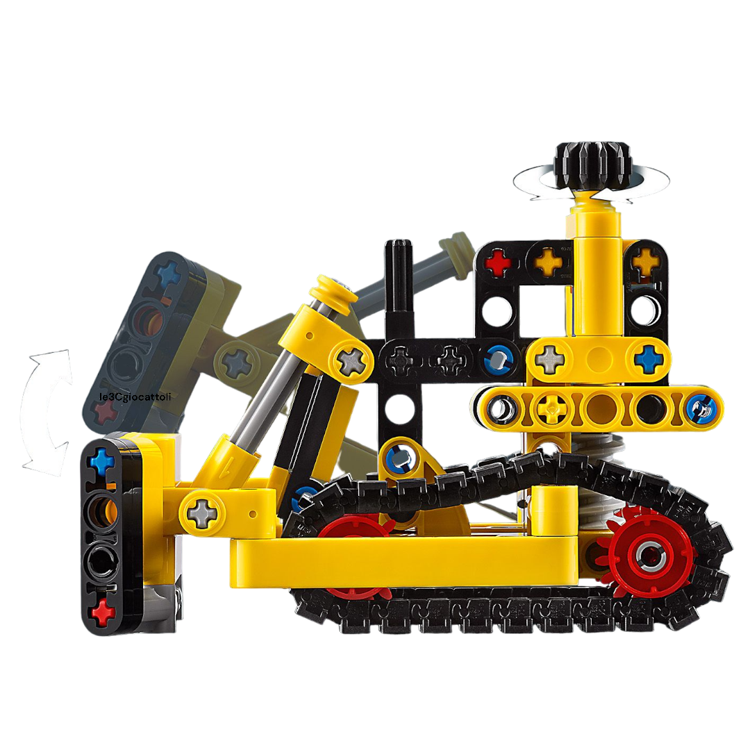 Lego Technic 42163 Bulldozer da cantiere