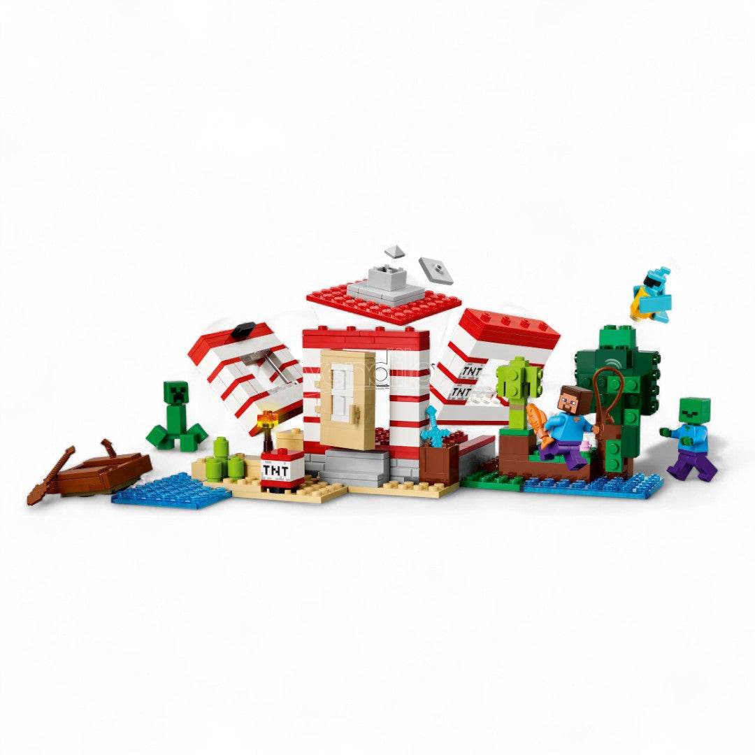 Lego Minecraft 21275 Casa nella Giungla Esplosiva