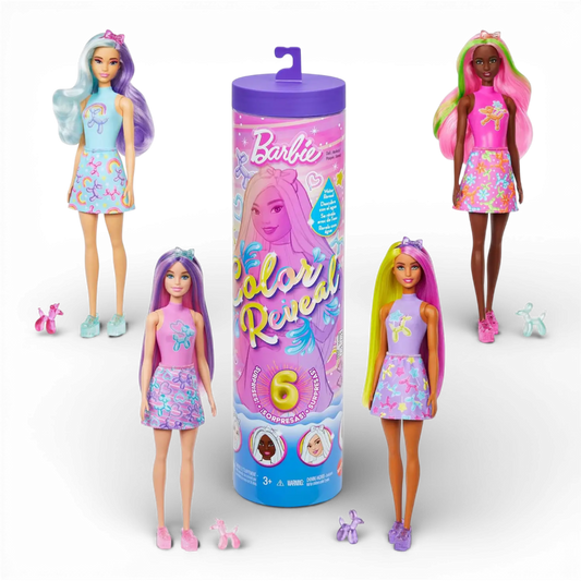 Barbie Color Reveal Serie Baloon Animals JFV58