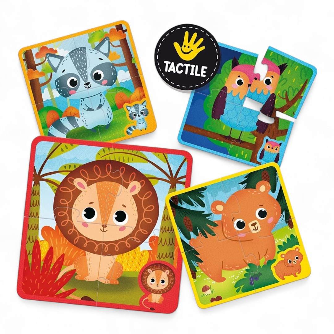 Touch Puzzle Montessori Baby