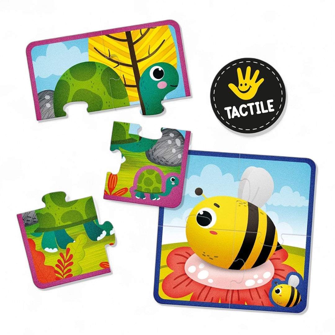 Touch Puzzle Montessori Baby