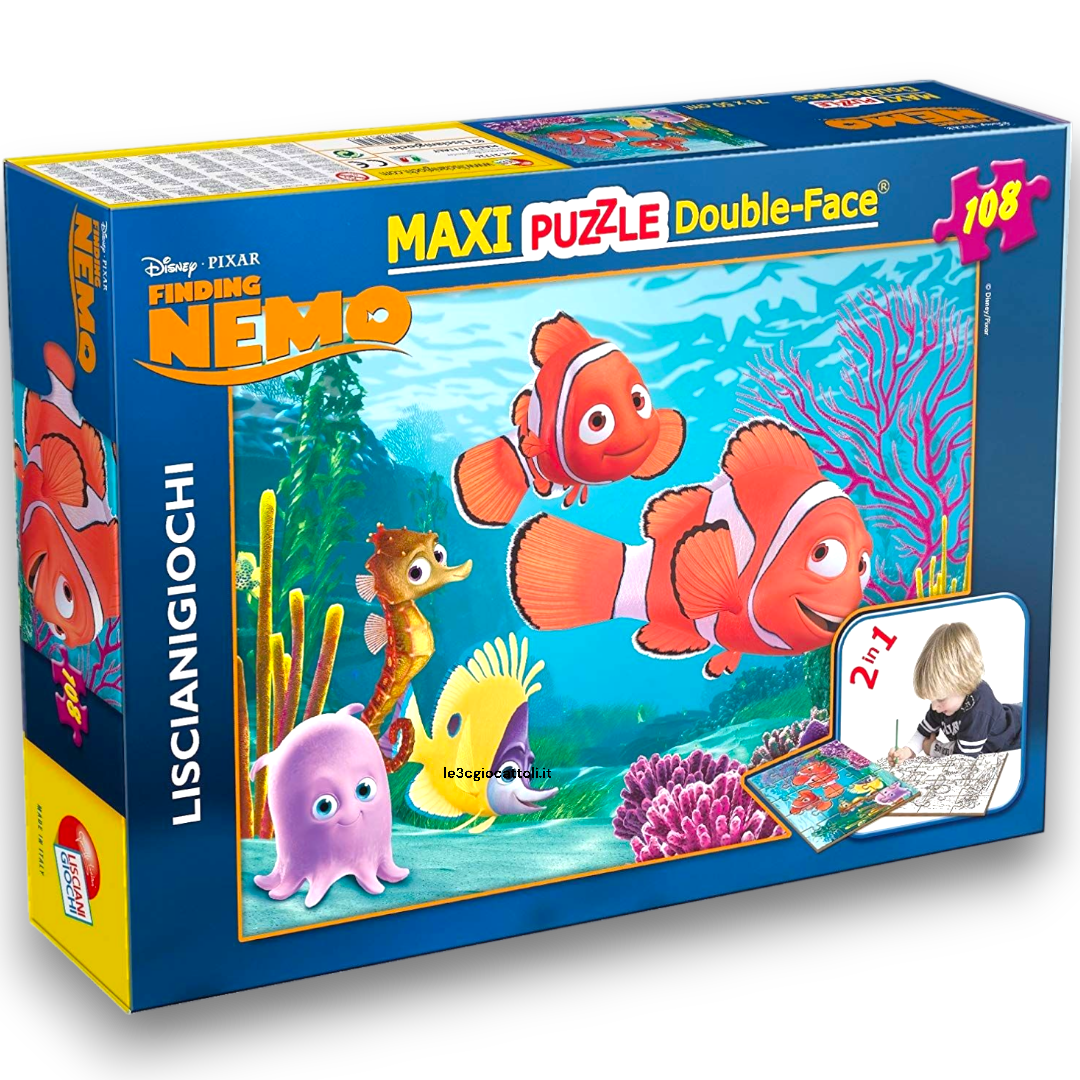 Puzzle 108 Pezzi Alla Ricerca di Nemo