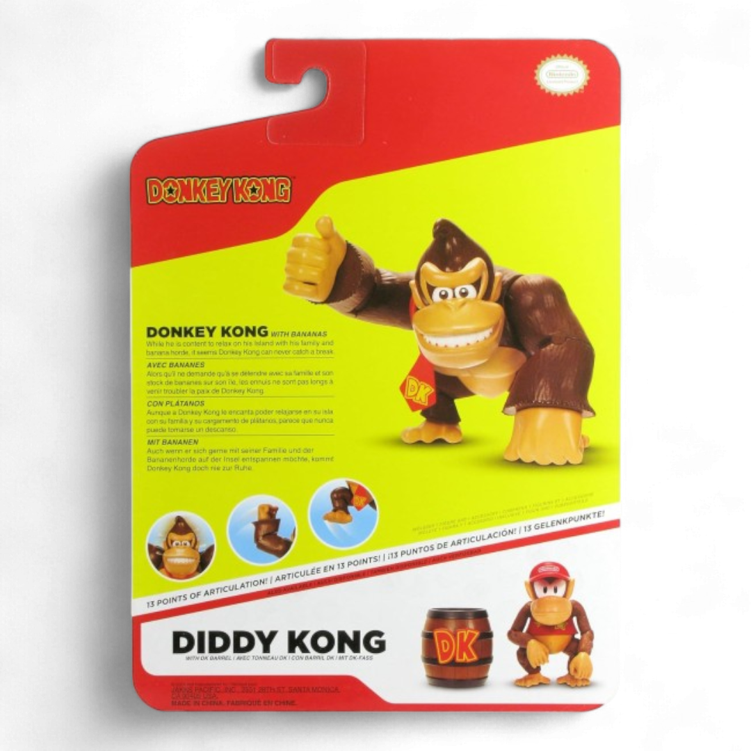 Personaggi Donkey Kong 12cm