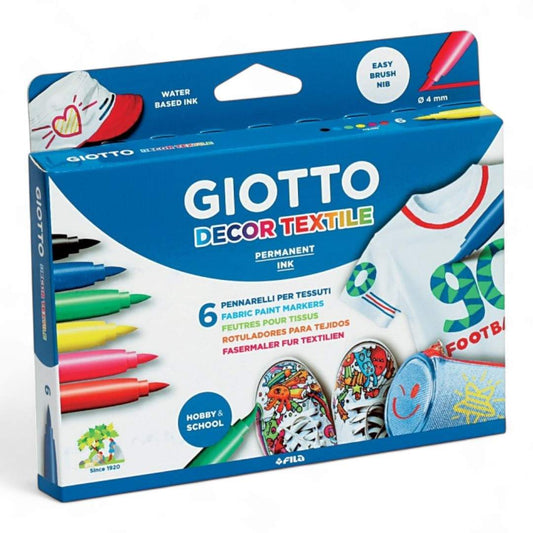 Colori per tessuto a pastello Giotto