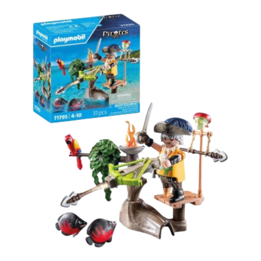 Playmobil 71795 Pirates Gambadilegno con Balestra