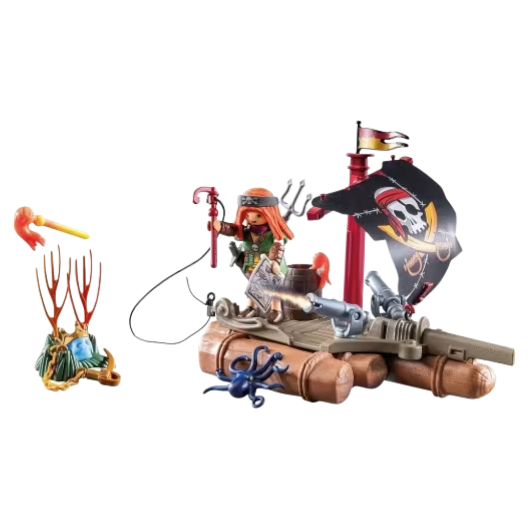 Playmobil 71794 Pirates Zattera d’Assalto