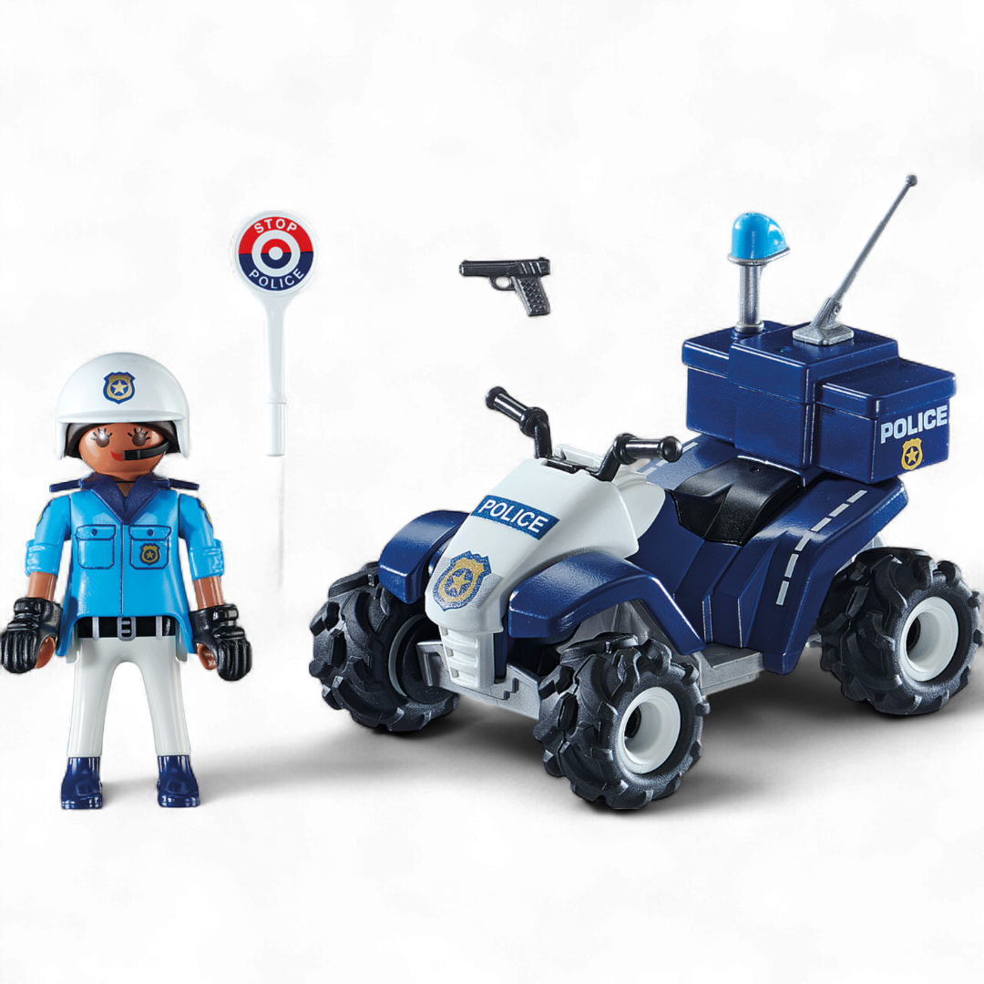 Playmobil 71092 City Action Quad della Polizia