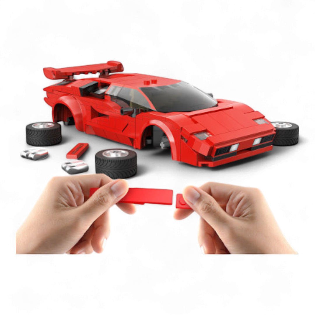 CaDFI Red Shadov Race Car